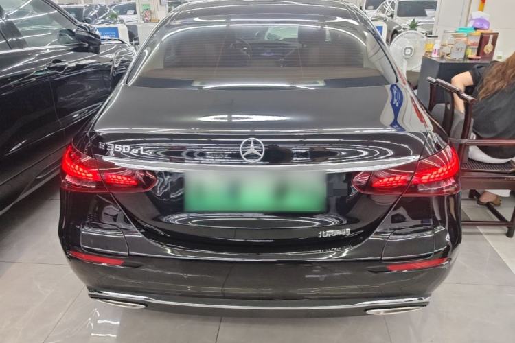 Used Mercedes-Benz E-Class New Energy 2022 Facelift E 350 e L Plug-in Hybrid Sedan Rear