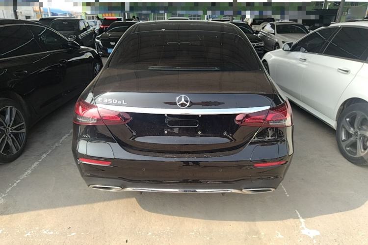 Used Mercedes-Benz E-Class New Energy 2022 E 350 e L Plug-in Hybrid Sports Sedan Rear