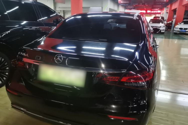 Used Mercedes-Benz E-Class New Energy 2022 Second Facelift E 350 e L Plug-in Hybrid Sedan Rear