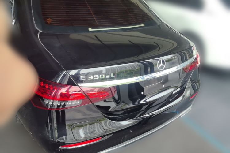 Used Mercedes-Benz E-Class New Energy 2022 Restyled E 350 e L Plug-in Hybrid Sports Sedan Rear