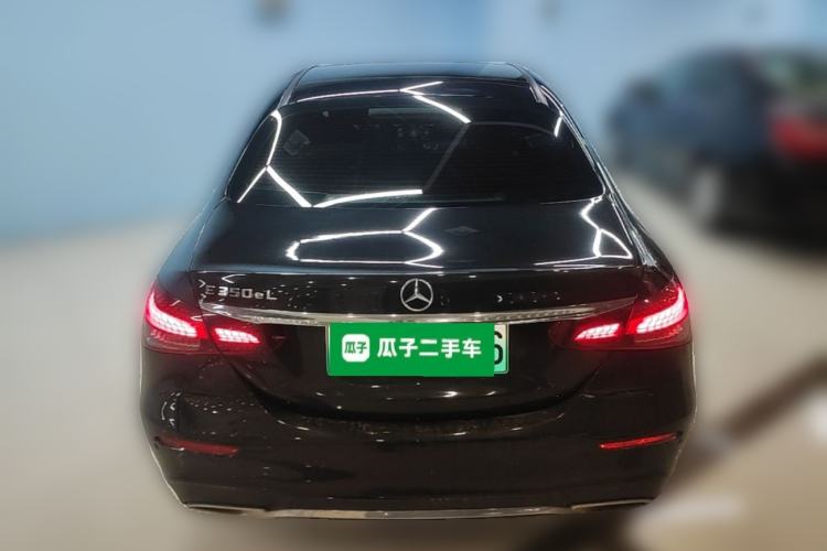 Used Mercedes-Benz E-Class New Energy 2022 Second Facelift E 350 e L Plug-in Hybrid Sports Sedan Rear