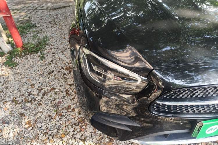 Used Mercedes-Benz E-Class New Energy 2022 Second Facelift E 350 e L Plug-in Hybrid Sports Sedan Right Front Headlight