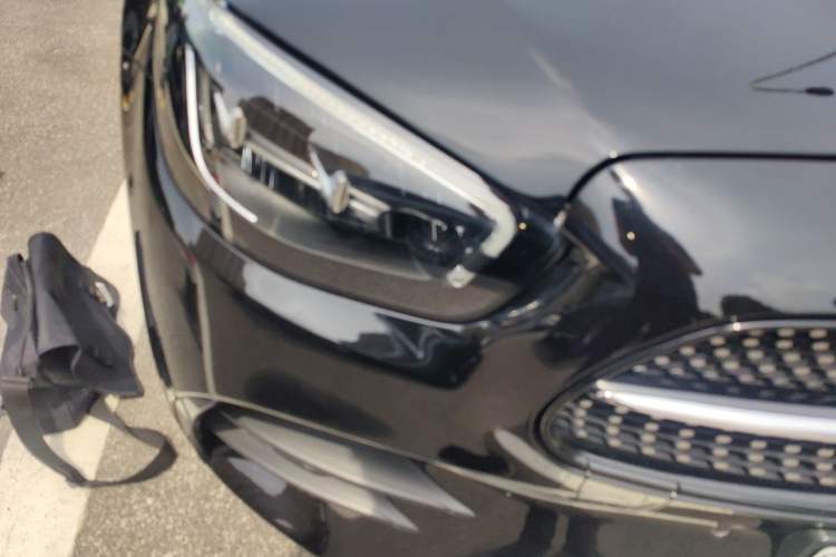 Used Mercedes-Benz E-Class New Energy 2022 Second Facelift E 350 e L Plug-in Hybrid Sports Sedan Right Front Headlight