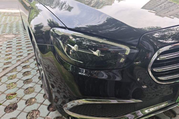 Used Mercedes-Benz E-Class New Energy 2022 Facelift E 350 e L Plug-in Hybrid Sedan Right Front Headlight