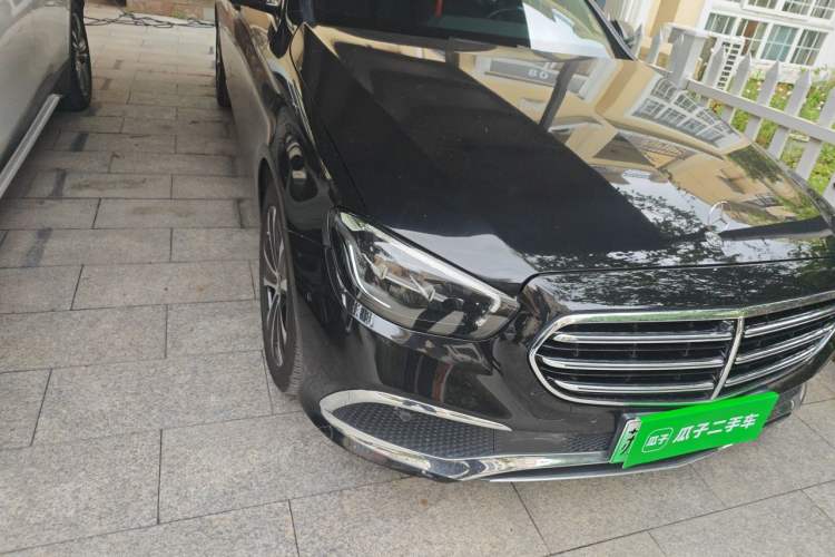 Used Mercedes-Benz E-Class New Energy 2022 Second Facelift E 350 e L Plug-in Hybrid Sports Sedan Right Front Headlight