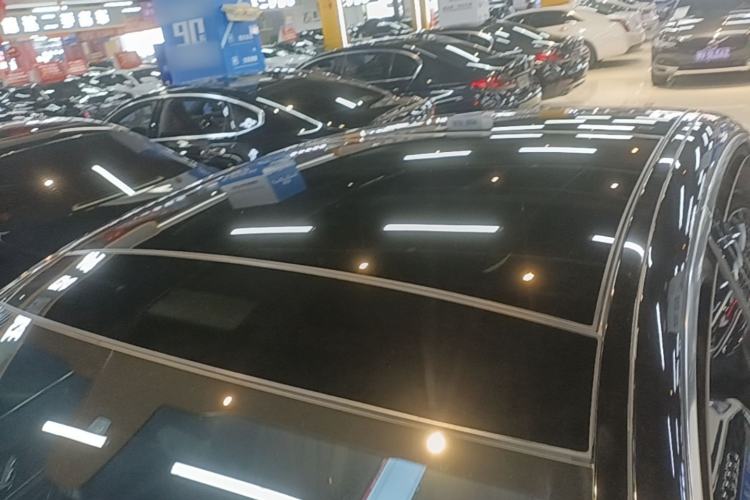 Used Mercedes-Benz E-Class New Energy 2022 Second Facelift E 350 e L Plug-in Hybrid Sedan Roof