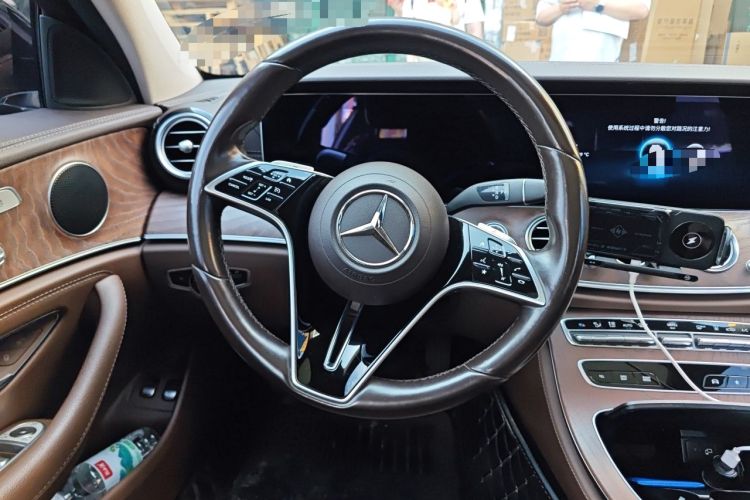 Used Mercedes-Benz E-Class New Energy 2022 Restyled E 350 e L Plug-in Hybrid Sedan Steering Wheel