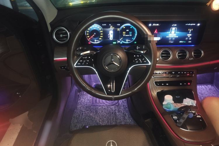 Used Mercedes-Benz E-Class New Energy 2022 Facelift E 350 e L Plug-in Hybrid Sedan Steering Wheel