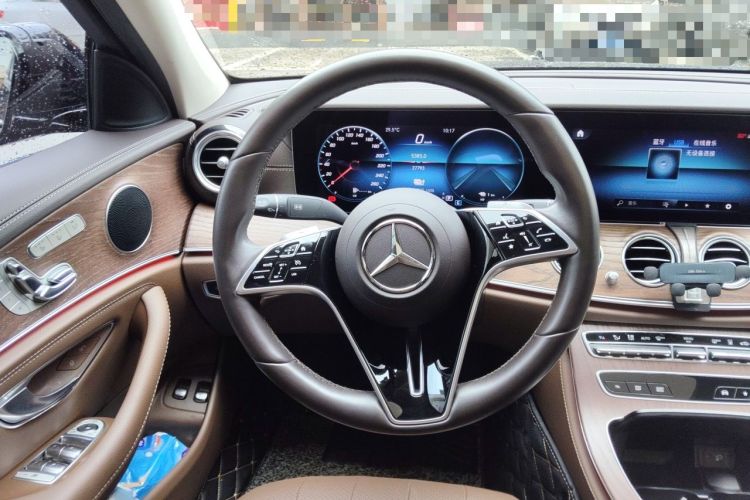 Used Mercedes-Benz E-Class New Energy 2022 Restyled E 350 e L Plug-in Hybrid Sedan Steering Wheel