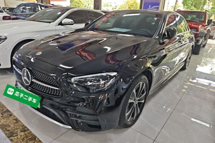 Used Mercedes-Benz E-Class New Energy 2022 Second Facelift E 350 e L Plug-in Hybrid Sports Sedan Guazi used car, China used car export, Used car for sale, Used cars, Cheapest cars for sale