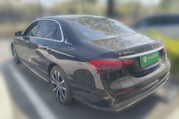 Used Mercedes-Benz E-Class New Energy 2022 Restyled E 350 e L Plug-in Hybrid Sports Sedan Rear Left 45 Deg