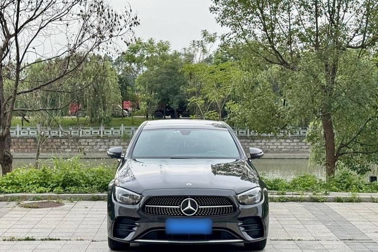 Used Mercedes-Benz E-Class New Energy 2022 Restyled E 350 e L Plug-in Hybrid Sports Sedan Exterior 1