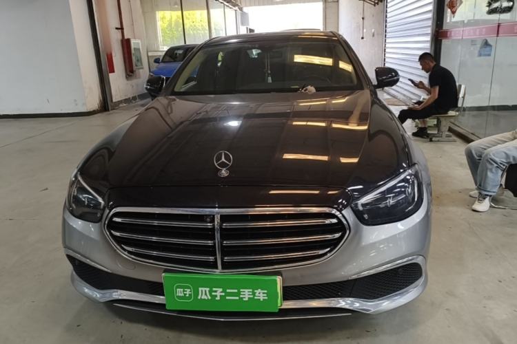 Used Mercedes-Benz E-Class New Energy 2022 E 350 e L Plug-in Hybrid Sedan Front