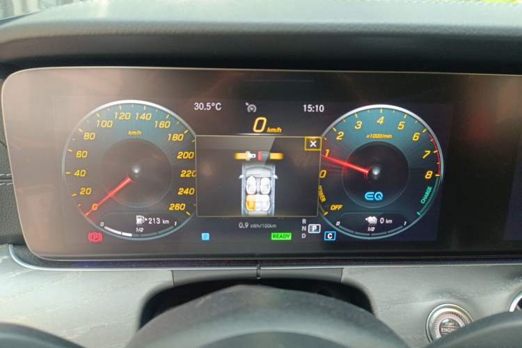 Used Mercedes-Benz E-Class New Energy 2022 Restyled E 350 e L Plug-in Hybrid Sports Sedan Instrument Cluster