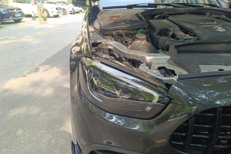 Used Mercedes-Benz E-Class New Energy 2022 Restyled E 350 e L Plug-in Hybrid Sports Sedan Right Front Headlight