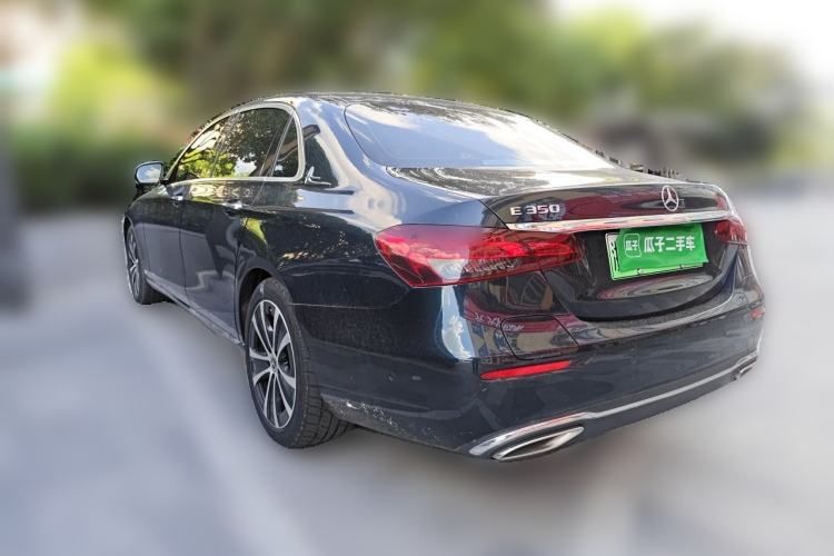 Used Mercedes-Benz E-Class New Energy 2022 E 350 e L Plug-in Hybrid Sedan Rear Left 45 Deg