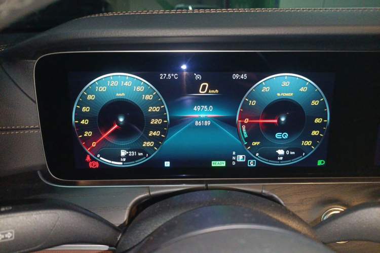 Used Mercedes-Benz E-Class New Energy 2022 Restyled E 350 e L Plug-in Hybrid Sports Sedan Instrument Cluster