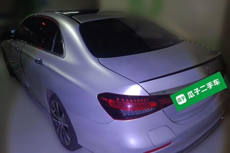 Used Mercedes-Benz E-Class New Energy 2022 Restyled E 350 e L Plug-in Hybrid Sports Sedan Rear Left 45 Deg