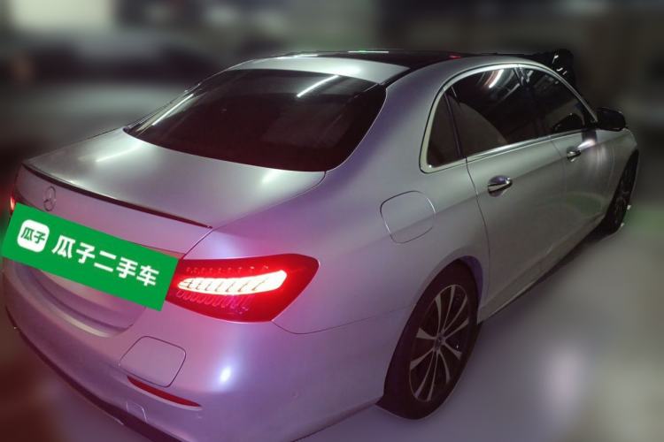 Used Mercedes-Benz E-Class New Energy 2022 Restyled E 350 e L Plug-in Hybrid Sports Sedan Rear Right 45 Deg