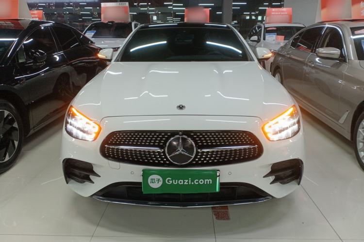 Used Mercedes-Benz E-Class New Energy 2022 Restyled E 350 e L Plug-in Hybrid Sports Sedan Front