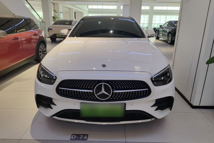 Used Mercedes-Benz E-Class New Energy 2022 Restyled E 350 e L Plug-in Hybrid Sports Sedan Front