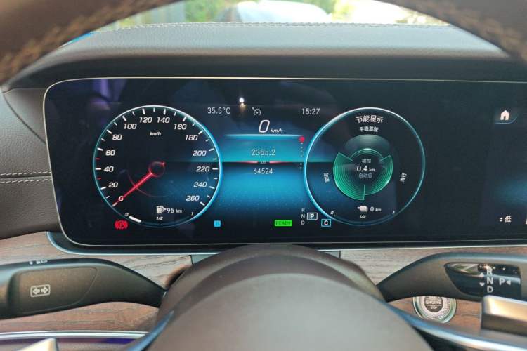 Used Mercedes-Benz E-Class New Energy 2022 Second Facelift E 350 e L Plug-in Hybrid Sedan Instrument Cluster