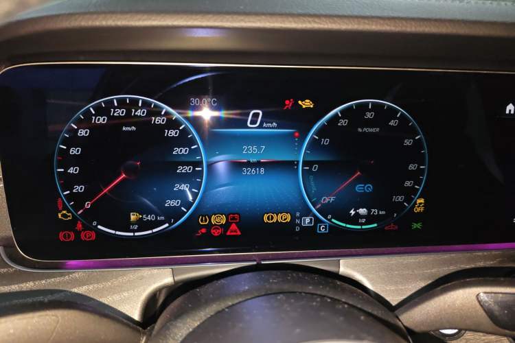 Used Mercedes-Benz E-Class New Energy 2022 E 350 e L Plug-in Hybrid Sedan Instrument Cluster