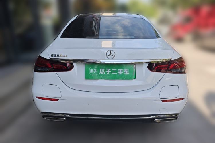 Used Mercedes-Benz E-Class New Energy 2022 Second Facelift E 350 e L Plug-in Hybrid Sedan Rear