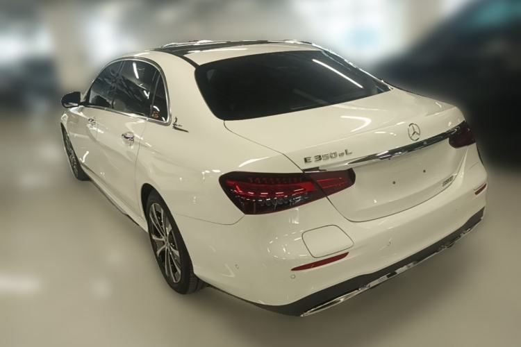 Used Mercedes-Benz E-Class New Energy 2022 Restyled E 350 e L Plug-in Hybrid Sports Sedan Rear Left 45 Deg