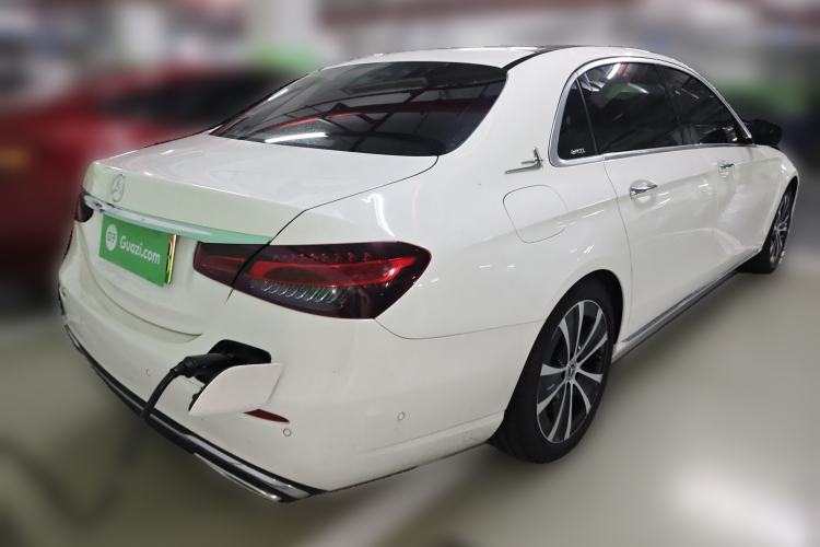 Used Mercedes-Benz E-Class New Energy 2022 E 350 e L Plug-in Hybrid Sedan Rear Right 45 Deg