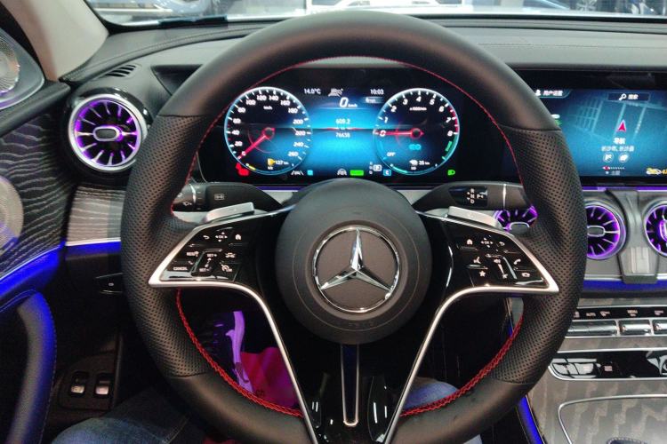 Used Mercedes-Benz E-Class New Energy 2022 Restyled E 350 e L Plug-in Hybrid Sedan Steering Wheel