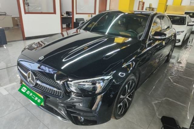 Used Mercedes-Benz E-Class New Energy 2023 E 350 e L Plug-in Hybrid Sports Sedan