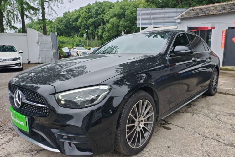 Used Mercedes-Benz E-Class New Energy 2023 E 350 e L Plug-in Hybrid Sports Sedan Guazi used car, China used car export, Used car for sale, Used Mercedes-Benz cars, Cheapest cars for sale