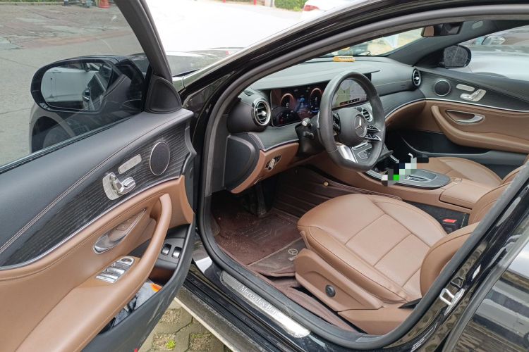 Used Mercedes-Benz E-Class New Energy 2023 E 350 e L Plug-in Hybrid Sports Sedan Driver Seat