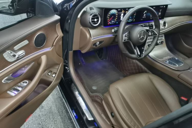 Used Mercedes-Benz E-Class New Energy 2023 E 350 e L Plug-in Hybrid Sedan Driver Seat