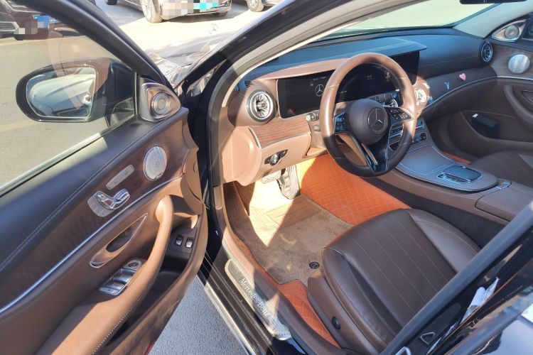 Used Mercedes-Benz E-Class New Energy 2023 E 350 e L Plug-in Hybrid Sedan Driver Seat