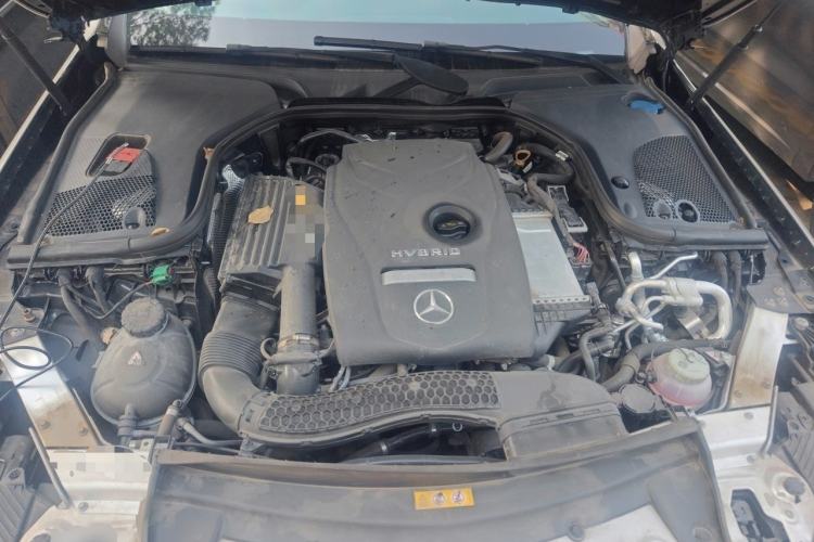 Used Mercedes-Benz E-Class New Energy 2023 E 350 e L Plug-in Hybrid Sedan Engine Bay