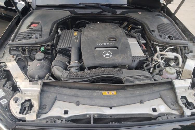 Used Mercedes-Benz E-Class New Energy 2023 E 350 e L Plug-in Hybrid Sedan Engine Bay