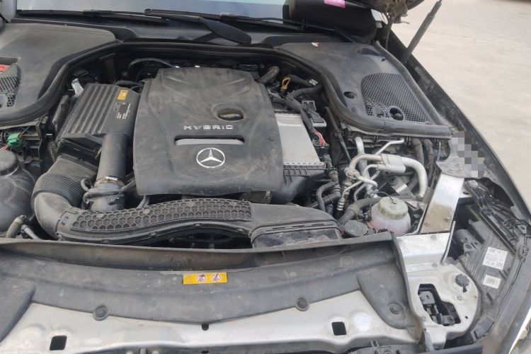 Used Mercedes-Benz E-Class New Energy 2023 E 350 e L Plug-in Hybrid Sedan Engine Bay Left