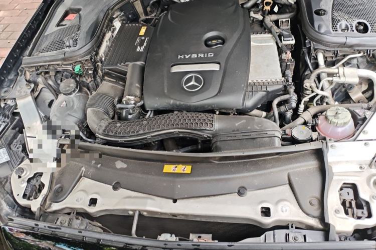 Used Mercedes-Benz E-Class New Energy 2023 E 350 e L Plug-in Hybrid Sedan Engine Bay