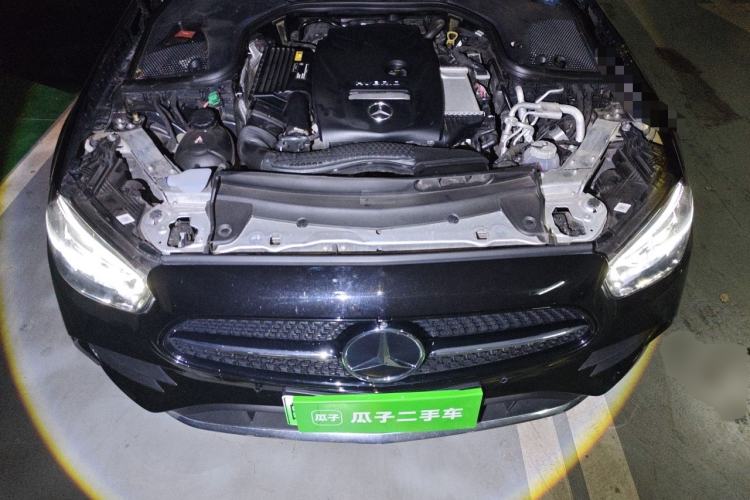 Used Mercedes-Benz E-Class New Energy 2023 E 350 e L Plug-in Hybrid Sports Sedan Engine Bay