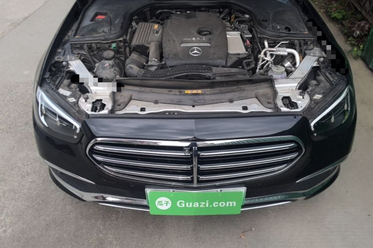 Used Mercedes-Benz E-Class New Energy 2023 E 350 e L Plug-in Hybrid Sedan Engine Bay