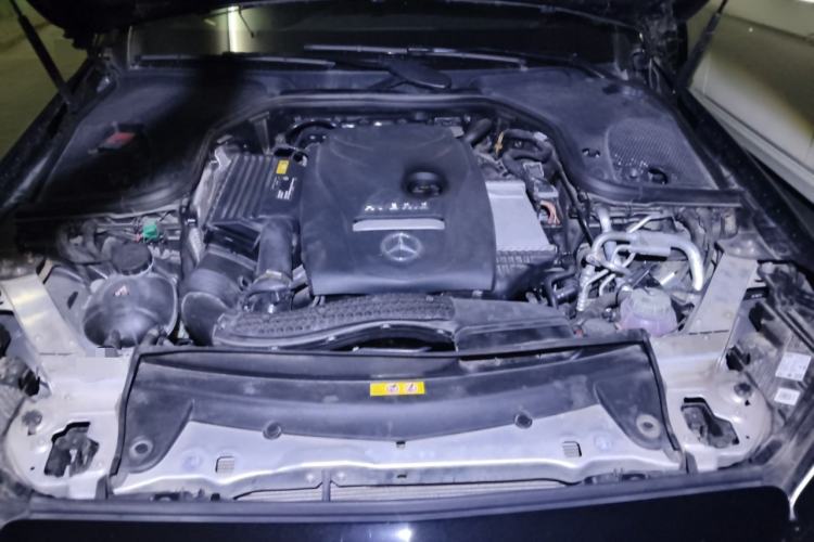 Used Mercedes-Benz E-Class New Energy 2023 E 350 e L Plug-in Hybrid Sedan Engine Bay