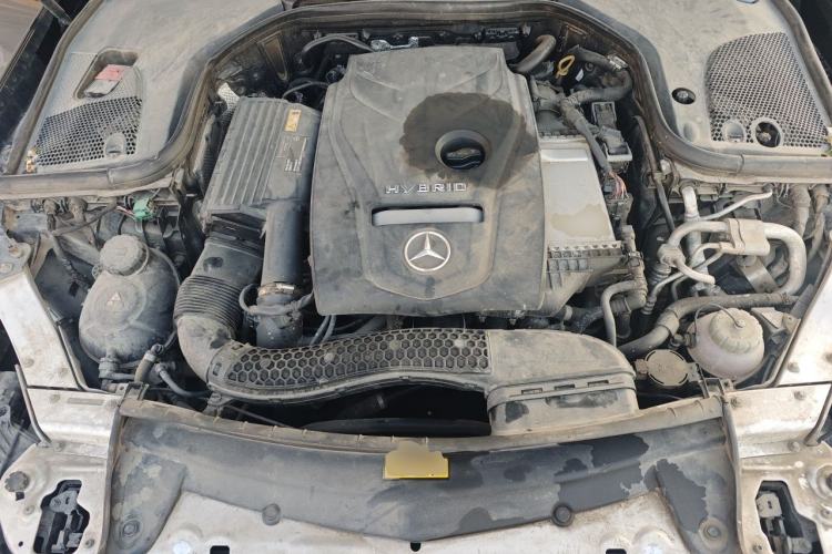 Used Mercedes-Benz E-Class New Energy 2023 E 350 e L Plug-in Hybrid Sedan Engine Bay