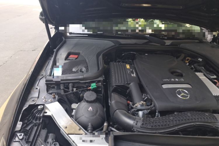 Used Mercedes-Benz E-Class New Energy 2023 E 350 e L Plug-in Hybrid Sedan Engine Bay Right