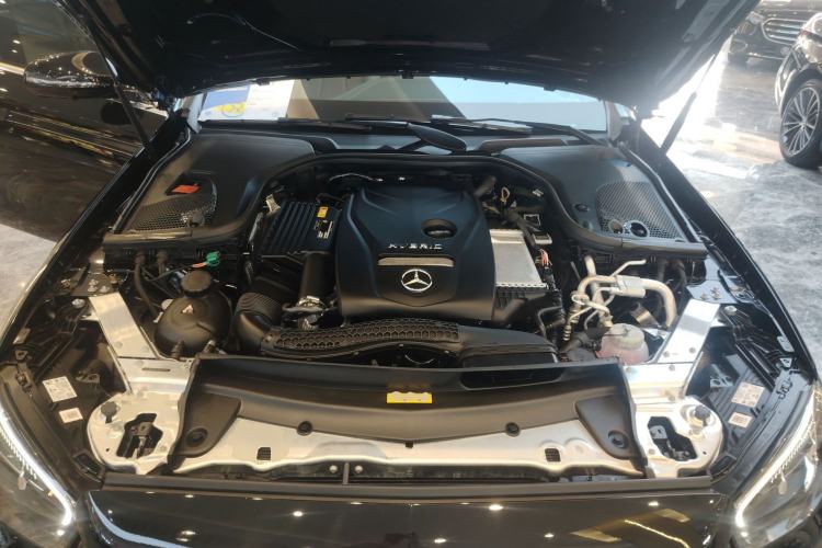 Used Mercedes-Benz E-Class New Energy 2023 E 350 e L Plug-in Hybrid Sedan Engine Bay