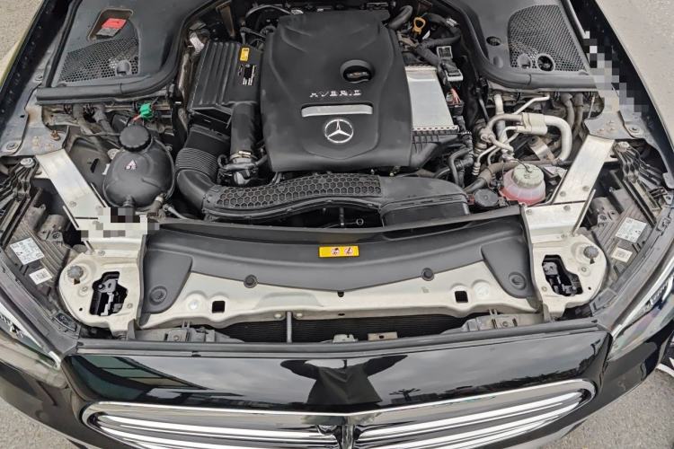 Used Mercedes-Benz E-Class New Energy 2023 E 350 e L Plug-in Hybrid Sedan Engine Bay