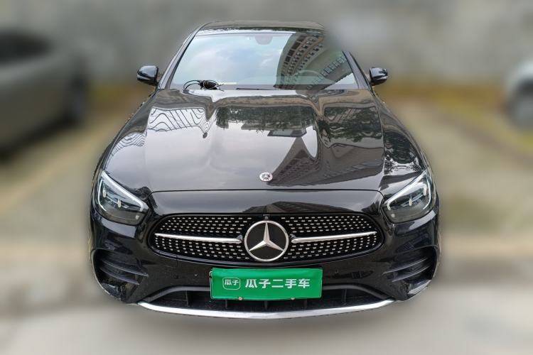 Used Mercedes-Benz E-Class New Energy 2023 E 350 e L Plug-in Hybrid Sports Sedan Front