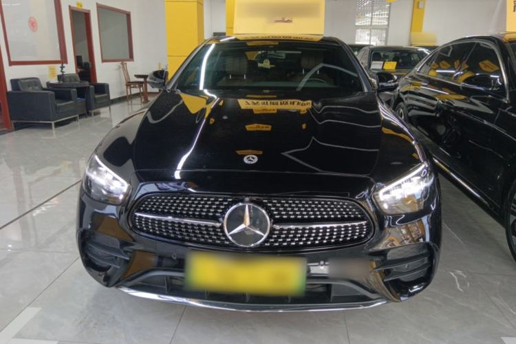 Used Mercedes-Benz E-Class New Energy 2023 E 350 e L Plug-in Hybrid Sports Sedan Front