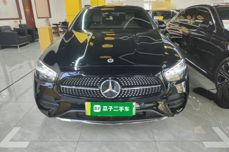 Used Mercedes-Benz E-Class New Energy 2023 E 350 e L Plug-in Hybrid Sports Sedan Front